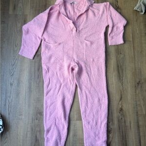 Smash + Tess Pink Lilli Jumpsuit